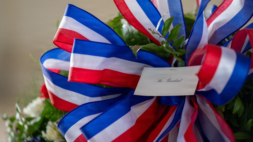 Jefferson Memorial Wreath-laying Ceremony