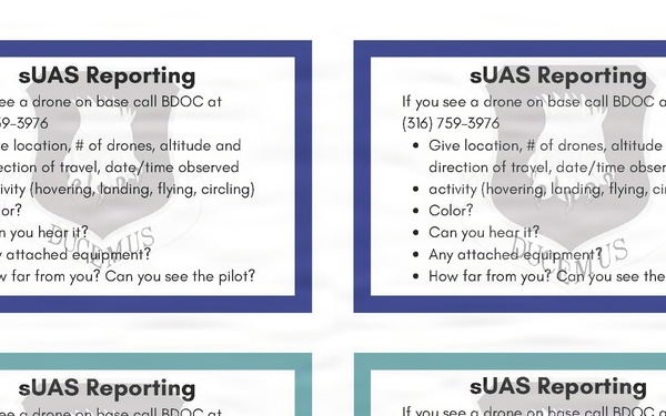 sUAS Troop Cards - 22ARW