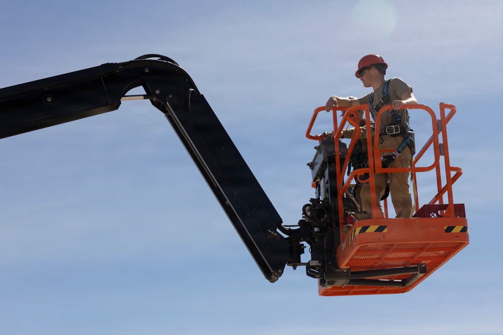 MCAGCC hosts joint construction project with 820th RED HORSE