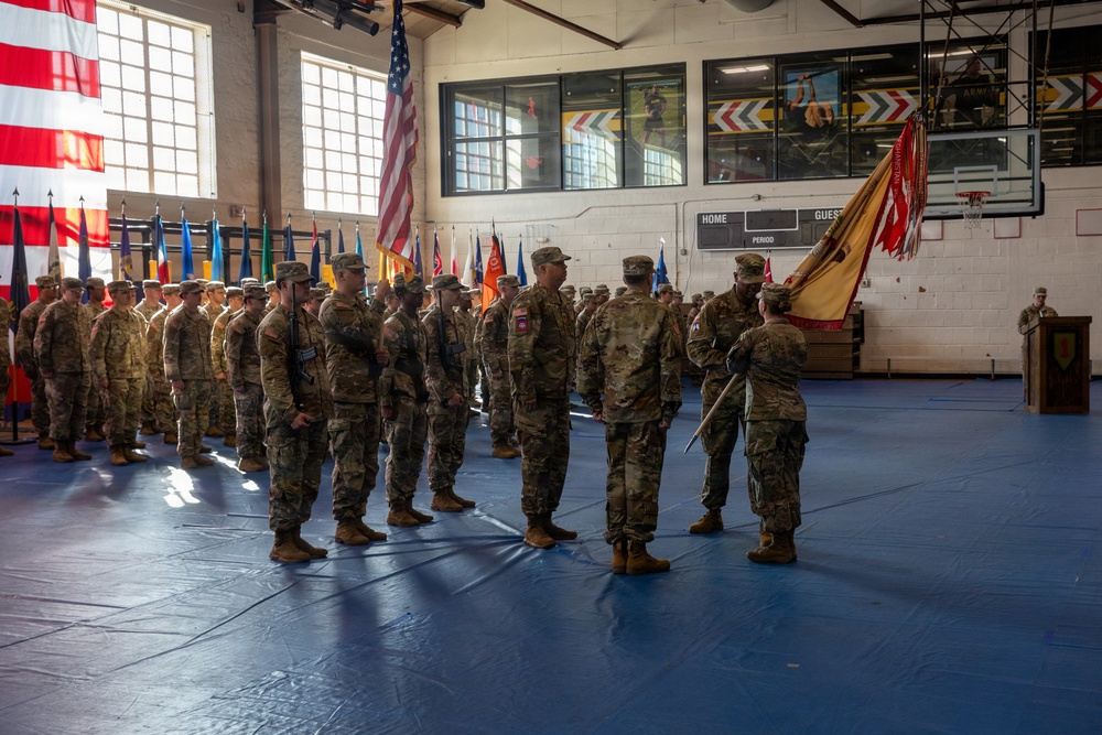 Task Force Helions Change of Responsibility Ceremony