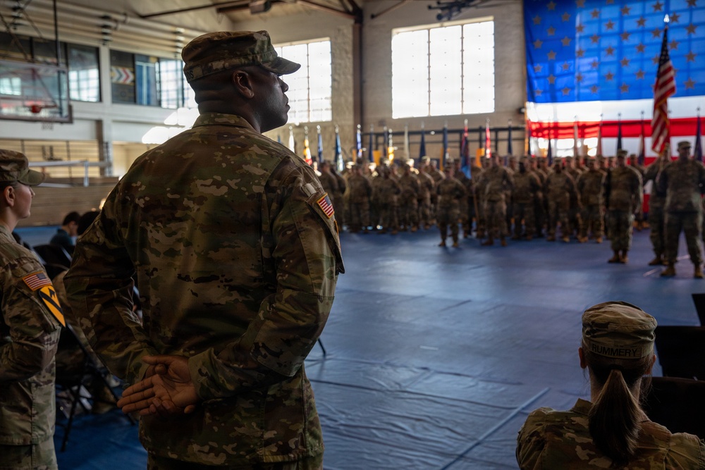 Task Force Helions Change of Responsibility Ceremony