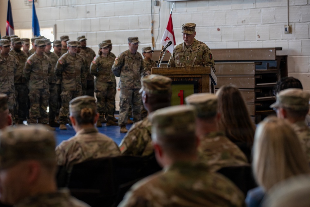 Task Force Helions Change of Responsibility Ceremony