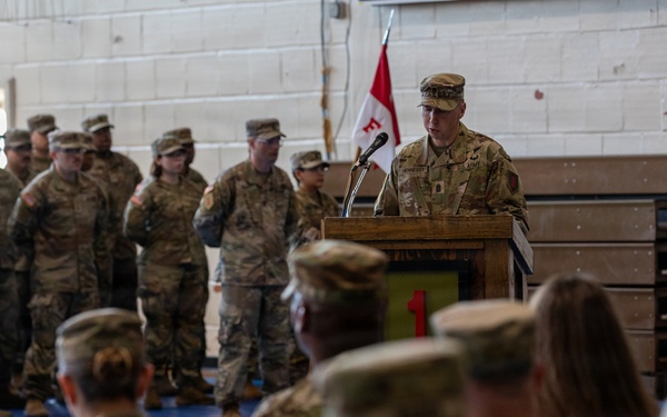 Task Force Helions Change of Responsibility Ceremony