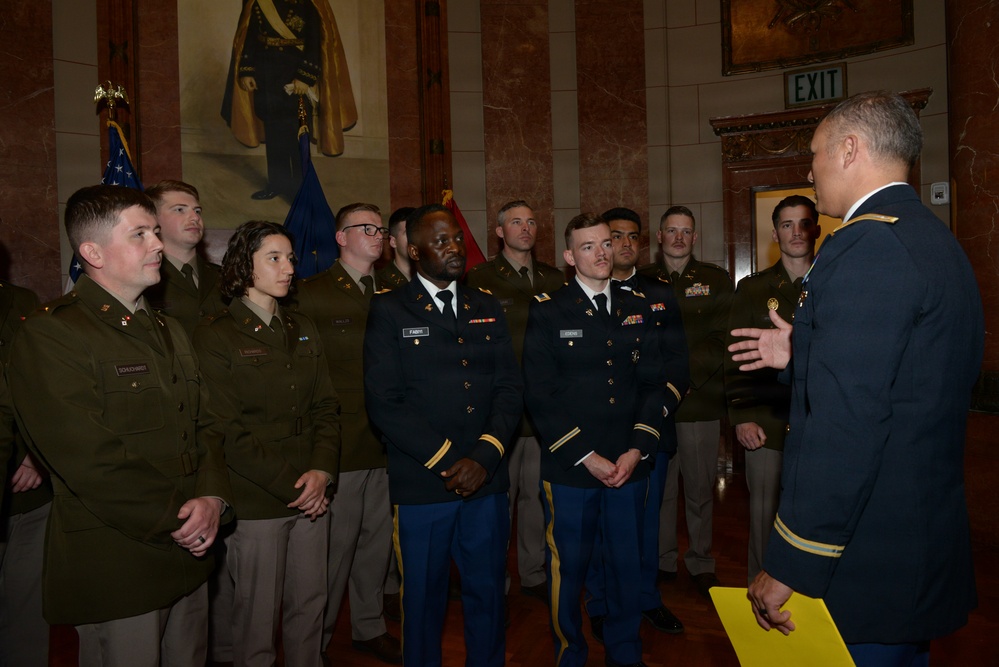 Indiana National Guard soldiers graduate Officer Candidate School