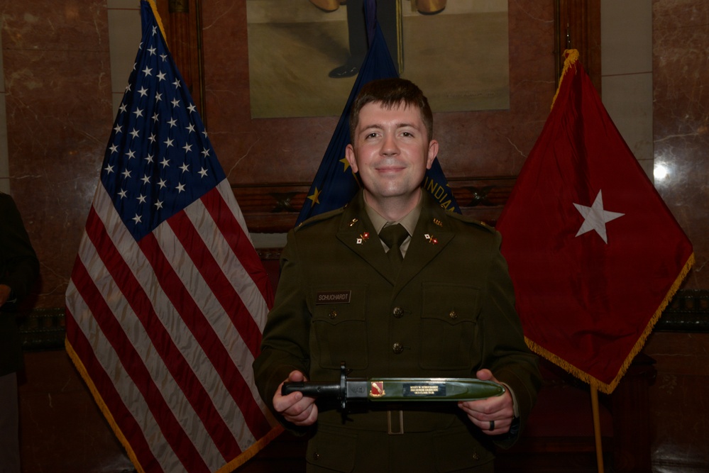 Indiana National Guard soldiers graduate Officer Candidate School