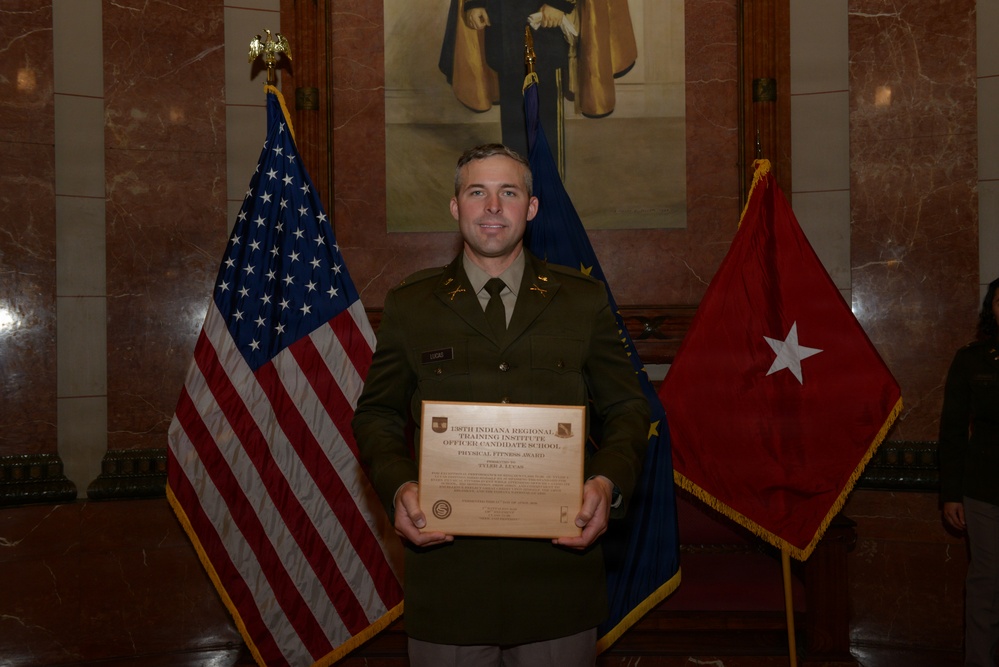 Indiana National Guard soldiers graduate Officer Candidate School