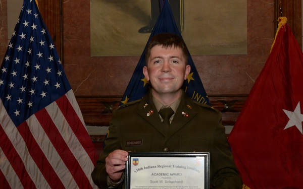 Indiana National Guard soldiers graduate Officer Candidate School