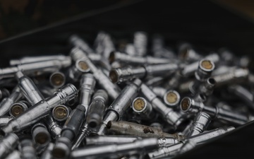 U.S. Marines conduct close quarters battle training during communication strategy and operations field training exercise