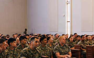 Non-Commissioned Marine of the Year Receives Navy and Marine Corps Achievement Medal