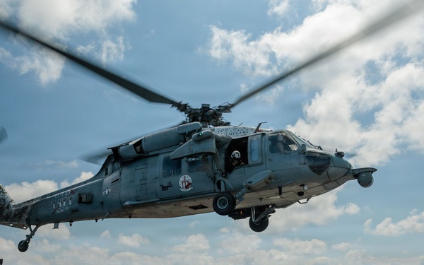 Flight Quarters aboard USS Gonzalez (DDG 66)