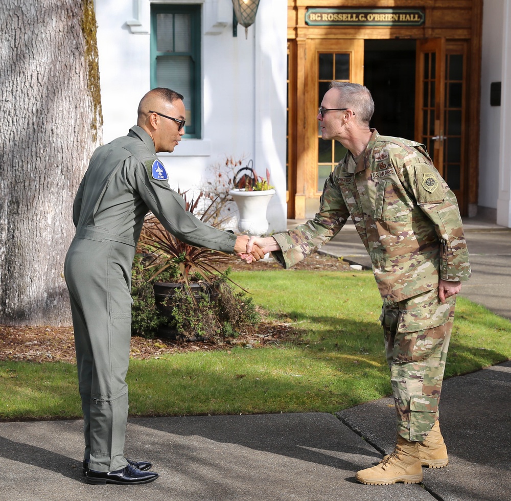 Washington Air National Guard Hosts Royal Thai Air Force Leadership, Strengthens Enduring Partnership