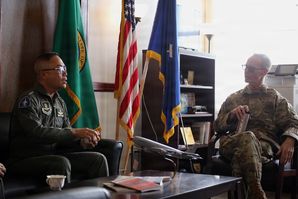 Washington Air National Guard Hosts Royal Thai Air Force Leadership, Strengthens Enduring Partnership