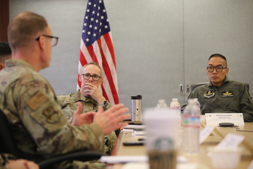 Washington Air National Guard Hosts Royal Thai Air Force Leadership, Strengthens Enduring Partnership