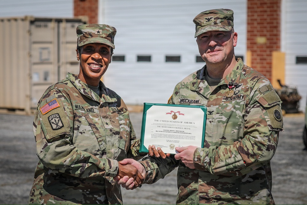 Farewell Col. Brockbank