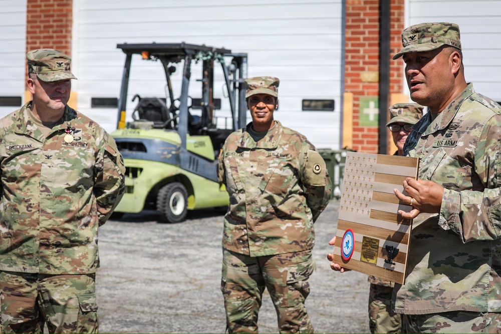 Farewell Col. Brockbank