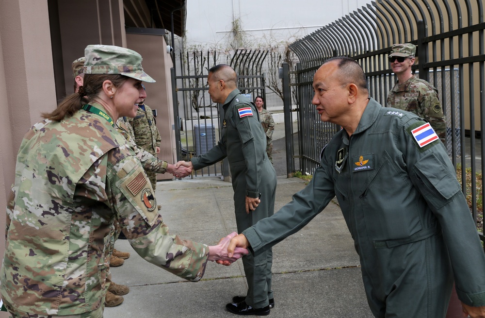 Washington Air National Guard Hosts Royal Thai Air Force Leadership, Strengthens Enduring Partnership