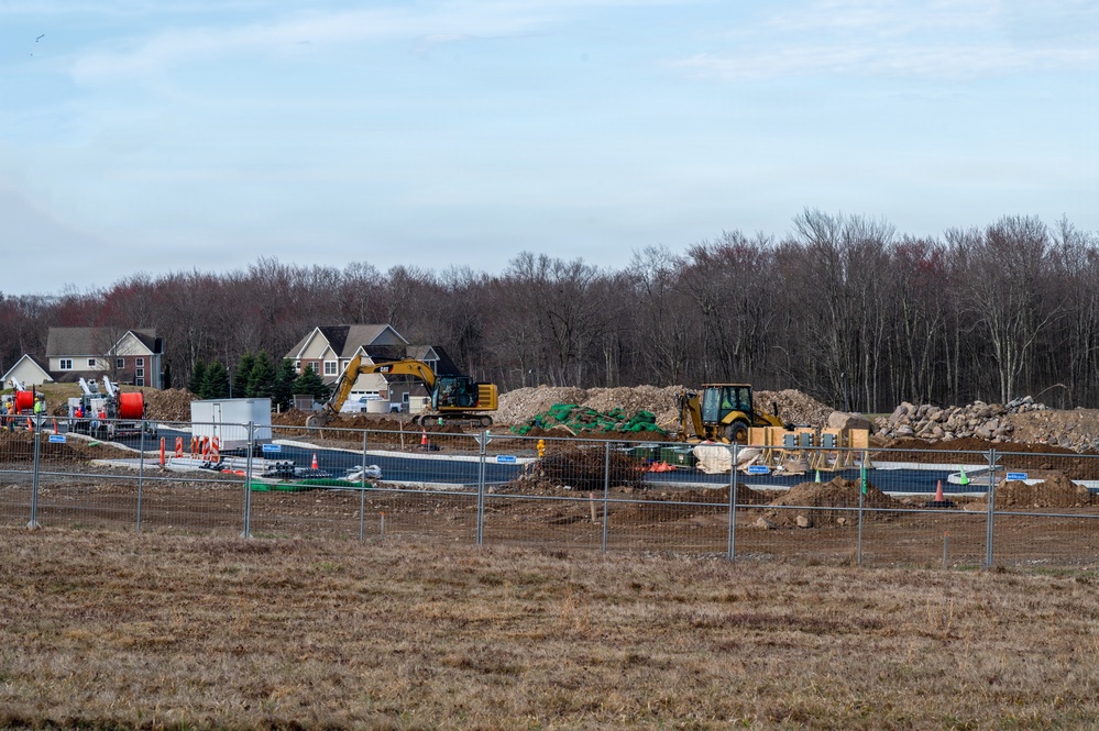 Tobyhanna Army Depot housing project reaches major construction milestone