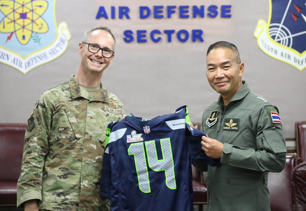 Washington Air National Guard Hosts Royal Thai Air Force Leadership, Strengthens Enduring Partnership