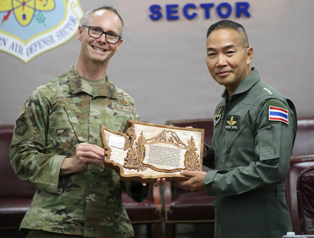Washington Air National Guard Hosts Royal Thai Air Force Leadership, Strengthens Enduring Partnership