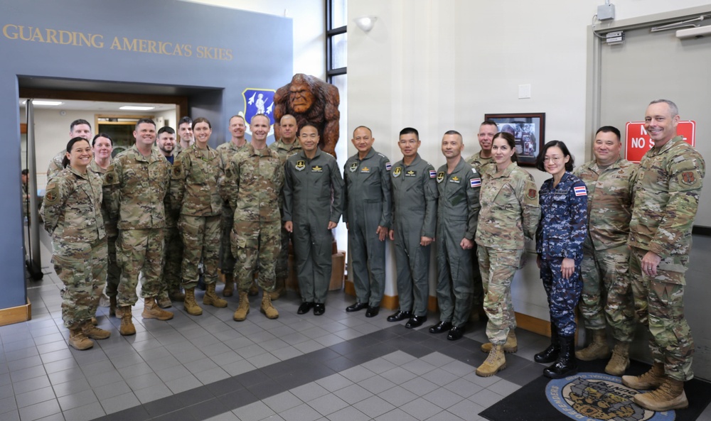 Washington Air National Guard Hosts Royal Thai Air Force Leadership, Strengthens Enduring Partnership