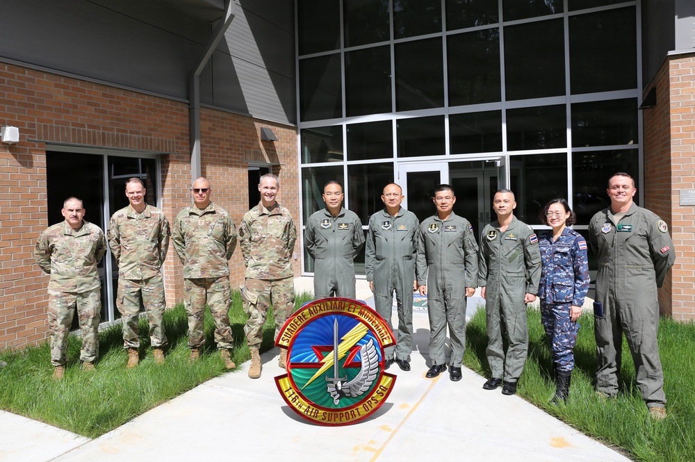 Washington Air National Guard Hosts Royal Thai Air Force Leadership, Strengthens Enduring Partnership