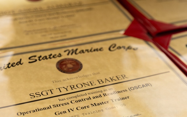 I MEF OSCAR Gen. IV Training Day 3