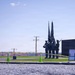 Air Force Memorial scaled for cleaning