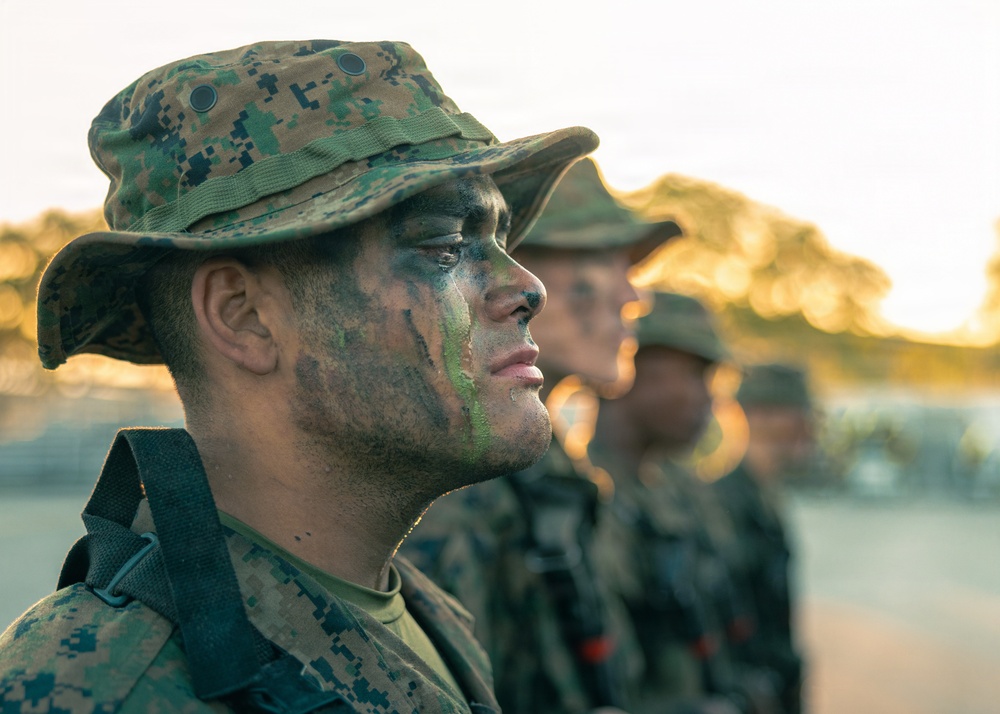 Fox Company Eagle, Globe, and Anchor Ceremony