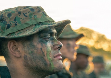 Fox Company Eagle, Globe, and Anchor Ceremony
