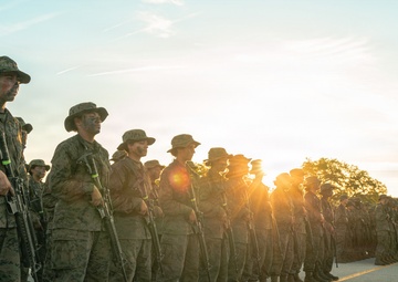 Fox Company Eagle, Globe, and Anchor Ceremony