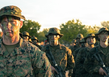 Fox Company Eagle, Globe, and Anchor Ceremony