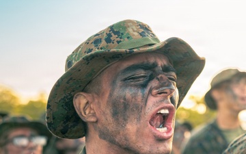 Fox Company Eagle, Globe, and Anchor Ceremony