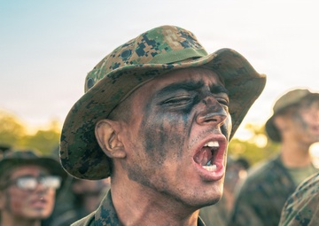 Fox Company Eagle, Globe, and Anchor Ceremony
