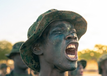 Fox Company Eagle, Globe, and Anchor Ceremony