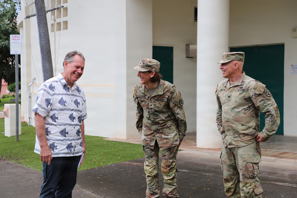 Hawaii’s U.S. Rep. Ed Case visits Tripler Army Medical Center to review capabilities and support Soldier care in the Indo-Pacific region