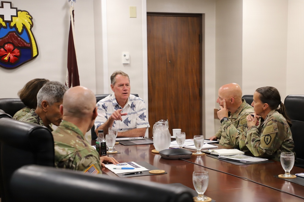 Hawaii’s U.S. Rep. Ed Case visits Tripler Army Medical Center to review capabilities and support Soldier care in the Indo-Pacific region