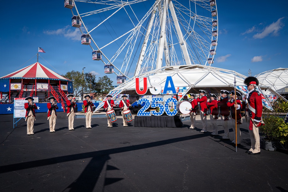 Fife and Drum Corps at the Florida State Fair
