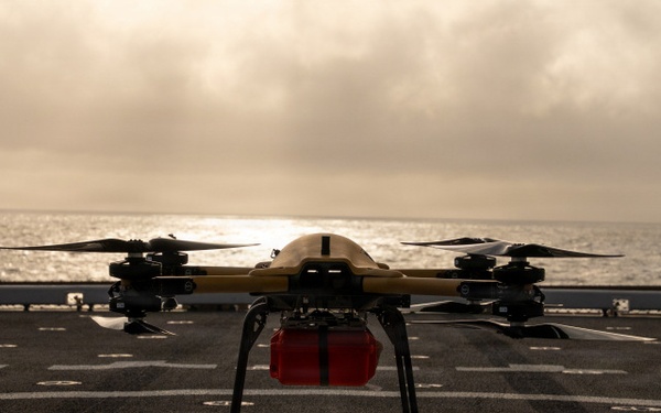 Marines conduct shipboard testing with TRV-150C