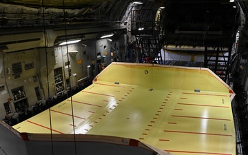 105th AW completes rare C-17 fuel tank repair
