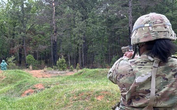 Arkansas National Guard's Joint Force Headquarters Sharpens Combat Pistol Skills