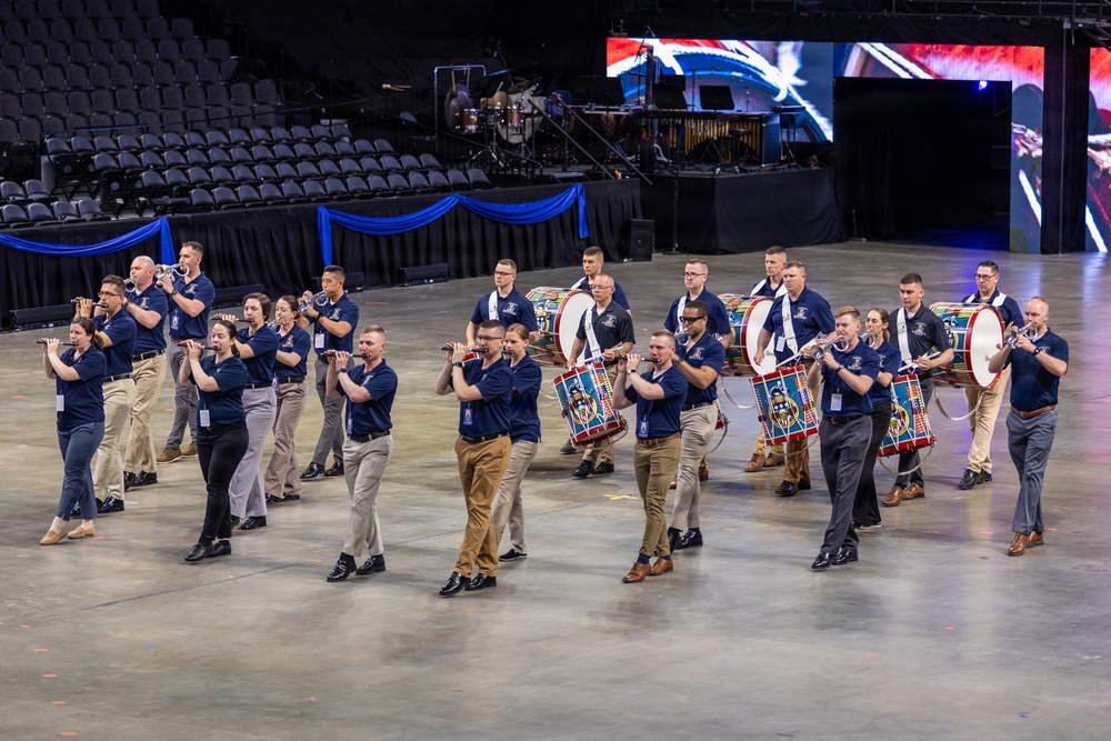 Virginia International Tattoo Rehearsal