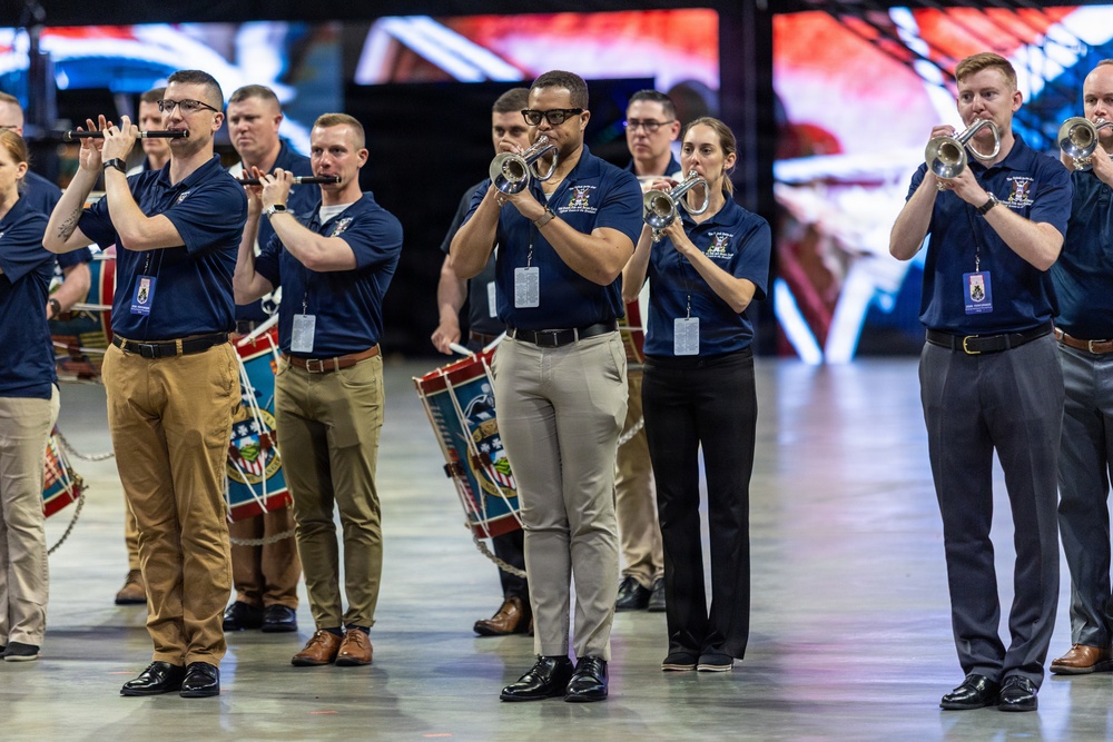 Virginia International Tattoo Rehearsal