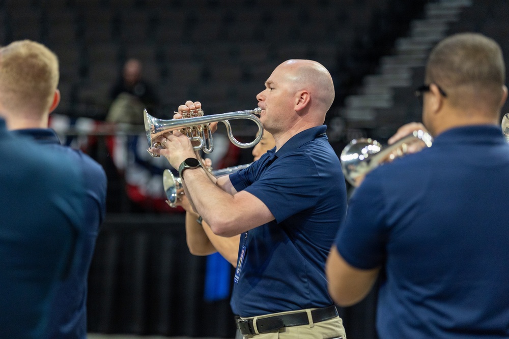 Virginia International Tattoo Rehearsal