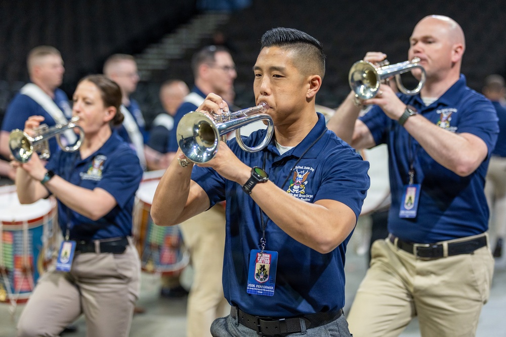 Virginia International Tattoo Rehearsal