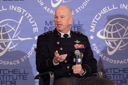 U.S. Space Force Lt. Gen. Dennis Bythewood Addresses Spacepower Security Forum