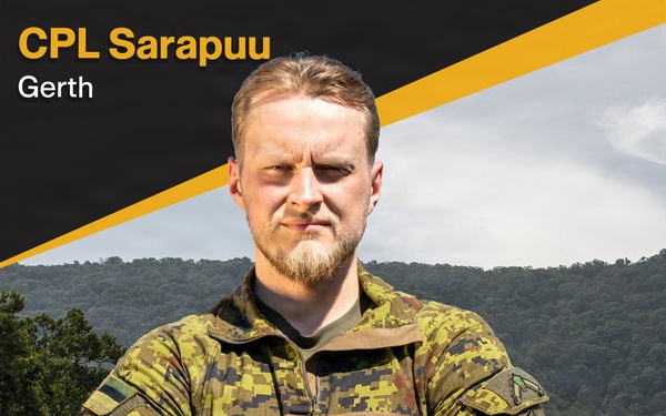 Estonian Defense Forces CPL Sarapuu MDBWC26 Competitor Profile