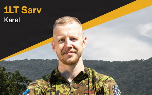 Estonian Defense Forces 1LT Sarv MDBWC26 Competitor Profile