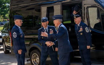 CSAF visit highlights leader development and partner integration