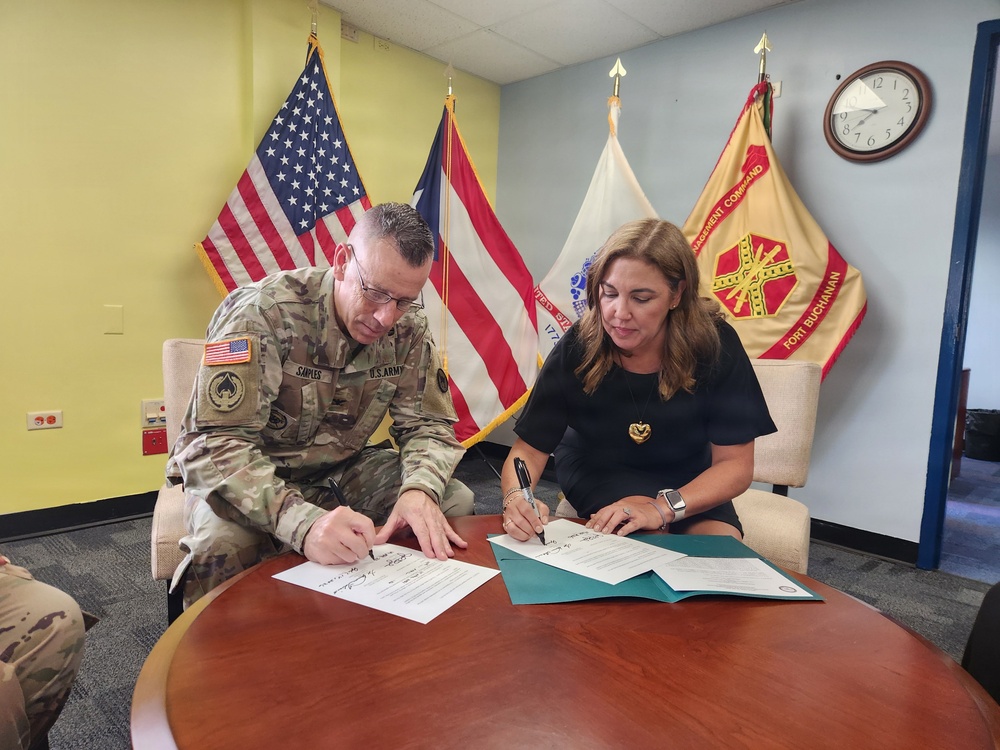 Fort Buchanan, American Red Cross Strengthen Partnership to Enhance Soldier and Family Readiness