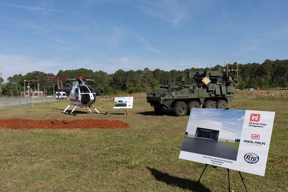 Redstone Test Center Breaks Ground on Army’s Largest Electromagnetic Testing Facility